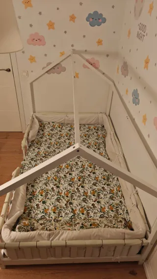 Cama infantil casa 120x200