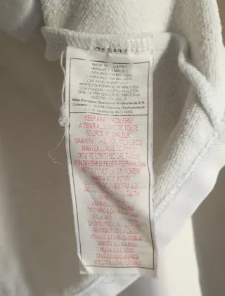 Sudadera Nike Mujer Retro Blanca