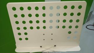 Atril de música blanco