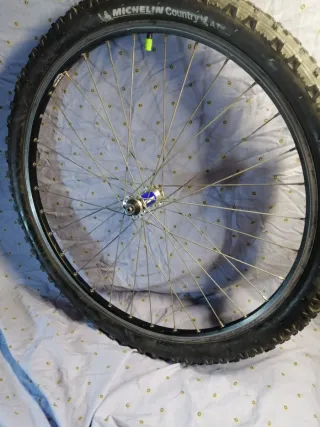 Rueda SUNN Buje y Llanta con Neumático Michelin