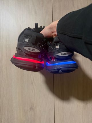 Balenciaga Track LED Negras Talla 46