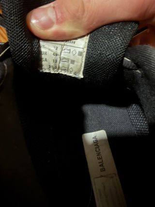 Balenciaga Track LED Negras Talla 46