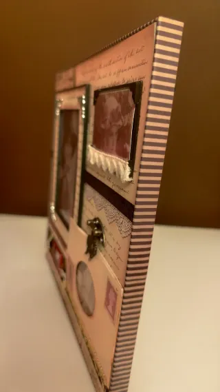 Marco de Fotos Vintage Romántico