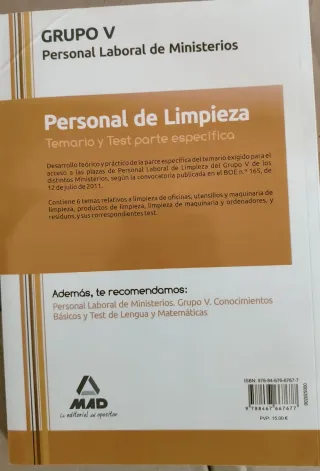 Libro Oposiciones del estado