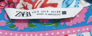 Camisa Zara Estampada Mujer