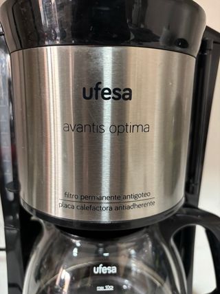 Cafetera Ufesa Avantis Optima
