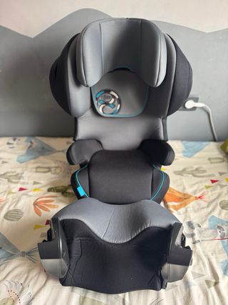 Silla coche Cybex Juno 2 Fix gris/azul