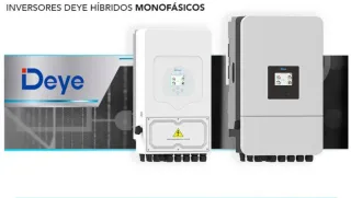 Inversores Deye Híbridos Monofásicos NUEVOS