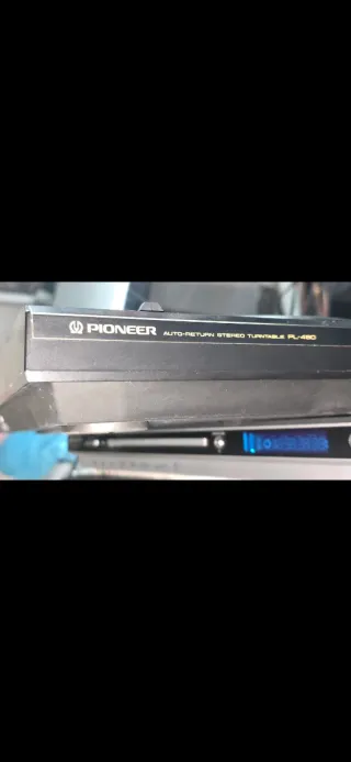 Giradiscos Pioneer PL-480 Negro