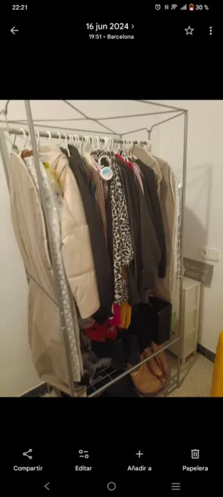 Armario Portátil Desmontable Metal