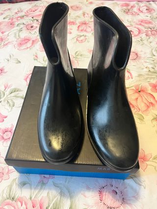 Botas de Agua Marypaz Negras Talla 37