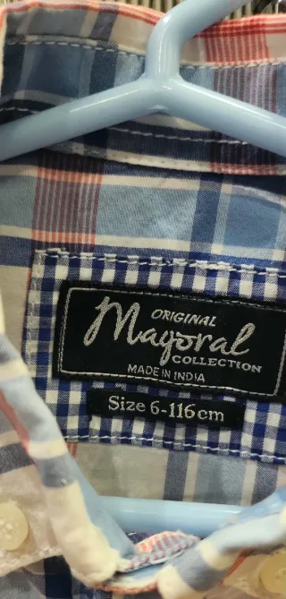 Camisa niño Mayoral Talla 6