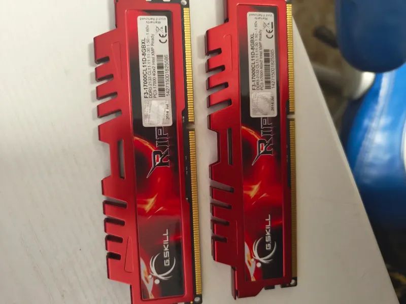 2x G.Skill RipjawsX 8GB DDR3 RAM afbeelding 2