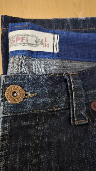 Pantalones vaqueros SPF azules