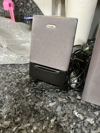 Altavoces Labtec Negro/Gris