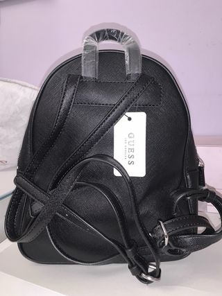 Mochila GUESS Los Angeles Negra NUEVA SIN ESTRENAR