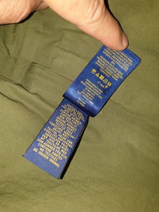 Parka/chaqueta Ralph Lauren verde talla L, nueva.