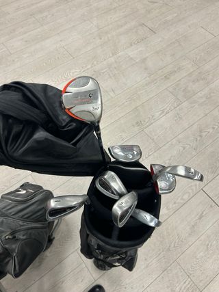 Juego Palos Golf Diestro/Zurdo + Carro