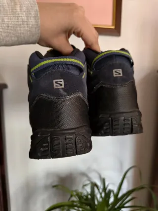 Scarpe Salomon Donna Stivaletto Blu/Verde