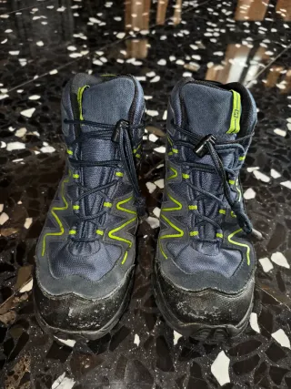 Scarpe Salomon Donna Stivaletto Blu/Verde