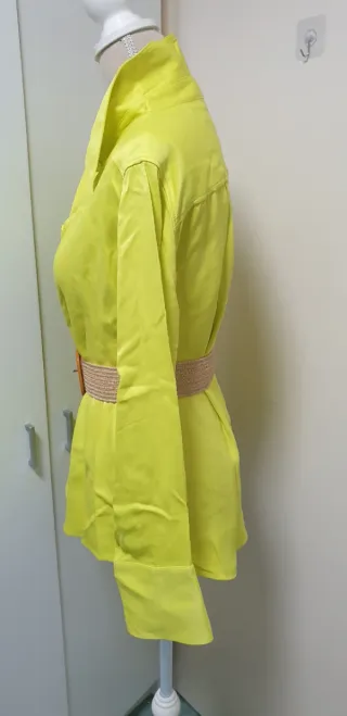 Camisa Zara Mujer Manga Larga