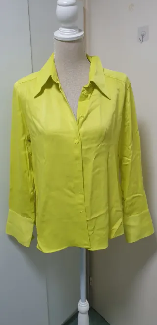 Camisa Zara Mujer Manga Larga