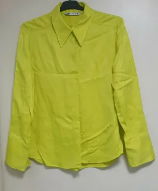 Camisa Zara Mujer Manga Larga