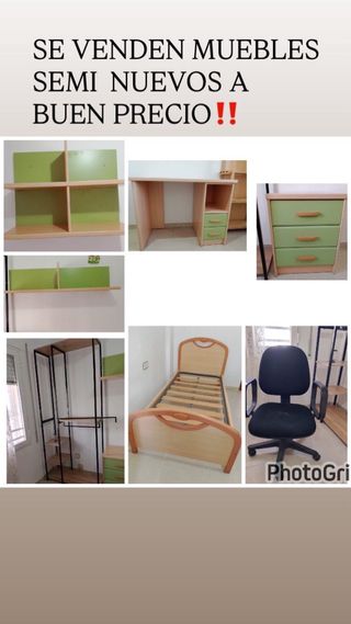 Muebles de habitación semi nuevos