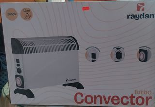 Calefactor Raydan Turbo Convector 2000W