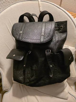 Mochila Louis Vuitton Christopher PM Negra