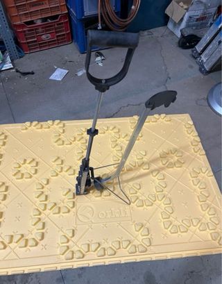 Grapadora para suelo radiante