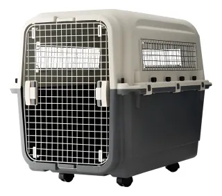 Caja Transporte Mascotas N7 Beige/Gris