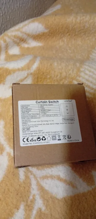 Interruptor inteligente para cortinas