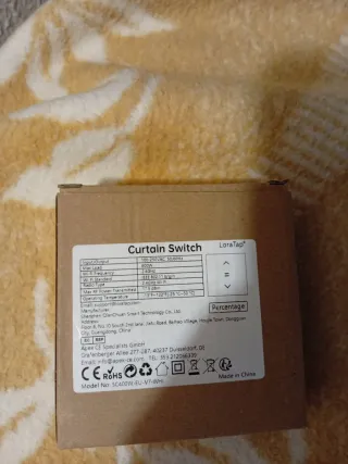 Interruptor inteligente para cortinas