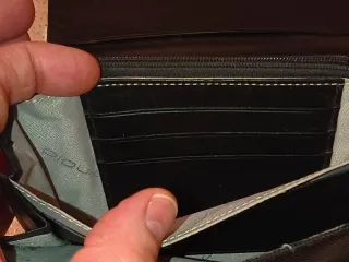 Portafoglio Piquadro Pelle Nera