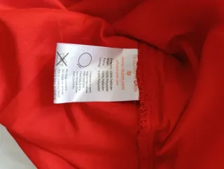 Vestido Rojo Fiesta Hombro Descubierto