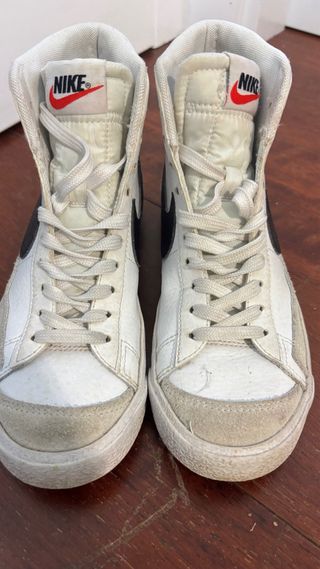 Nike Blazer '77 Unisex Zapatillas Altas Blancas jr