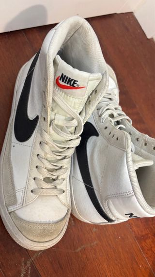 Nike Blazer '77 Unisex Zapatillas Altas Blancas jr