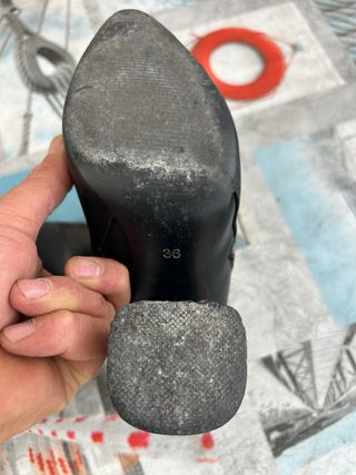 Stivaletti donna neri tacco