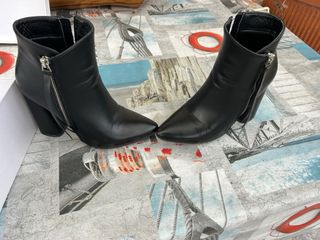 Stivaletti donna neri tacco