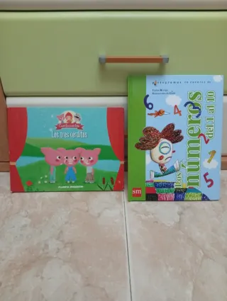 Los números del 1 al 10 y los tres cerditos