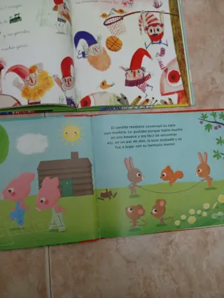 Los números del 1 al 10 y los tres cerditos