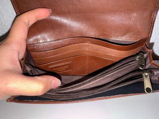 Cartera Tommy Hilfiger Marrón Original