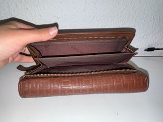 Cartera Tommy Hilfiger Marrón Original