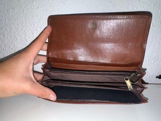 Cartera Tommy Hilfiger Marrón Original