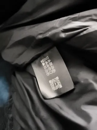 Zara Chaqueta Acolchada Negra