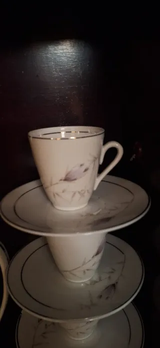Juego de café vintage de porcelana