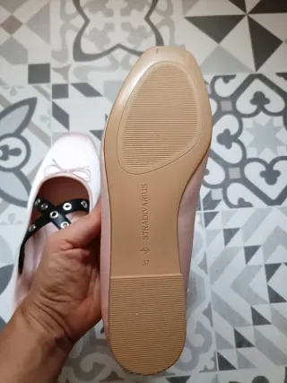 Bailarinas Stradivarius rosa palo