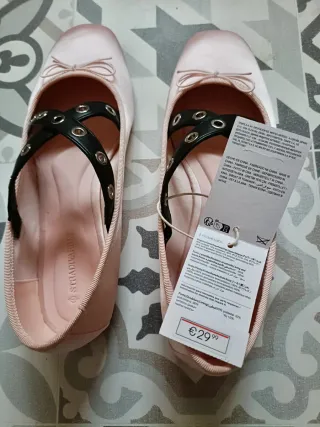 Bailarinas Stradivarius rosa palo