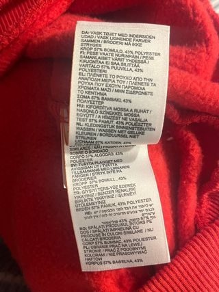 Sudadera Superdry Mujer Roja
